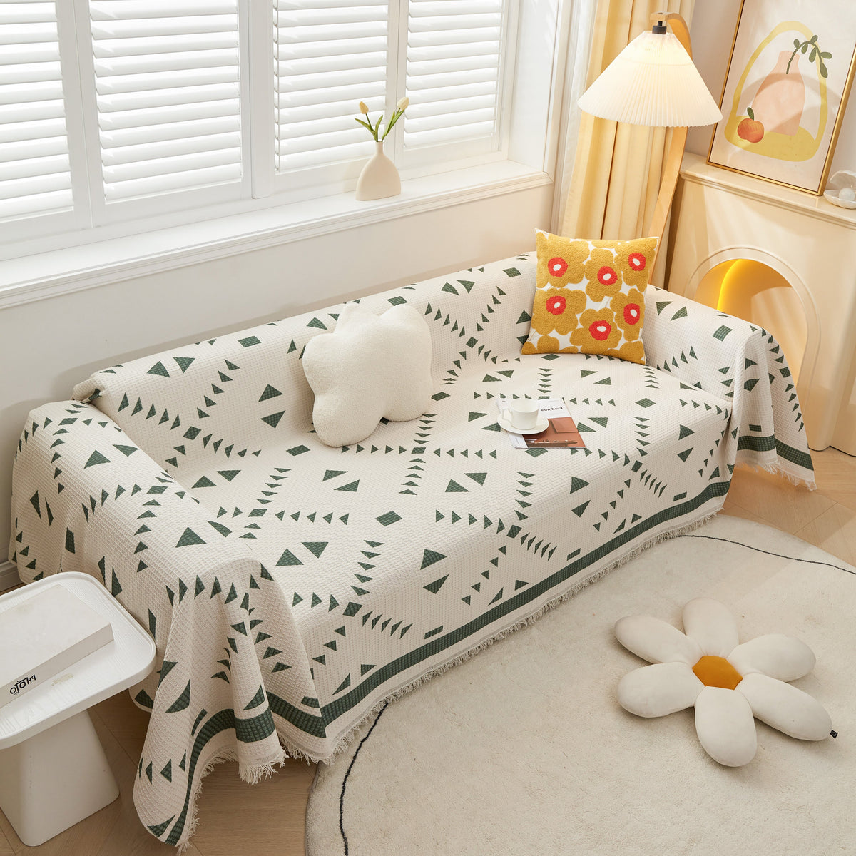 High-Quality Fabric Non-Slip Sofa Cover Throw, Throw Blankets for Couch, Furniture Covers for Pets