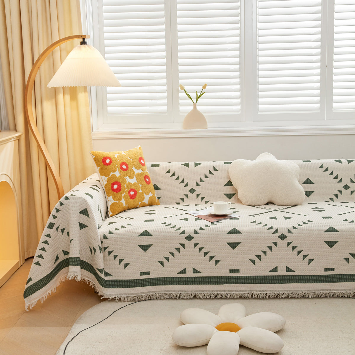 High-Quality Fabric Non-Slip Sofa Cover Throw, Throw Blankets for Couch, Furniture Covers for Pets