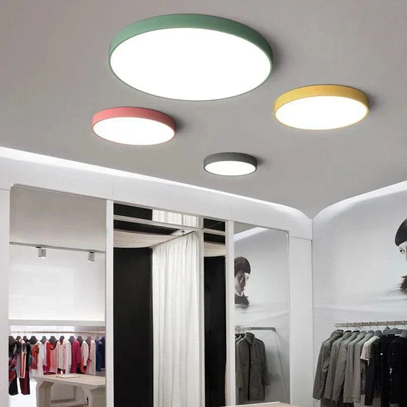 Modern Round LED Ceiling Light Color Changing