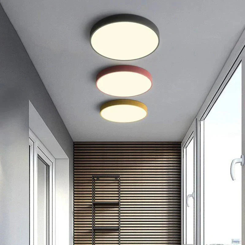 Modern Round LED Ceiling Light Color Changing