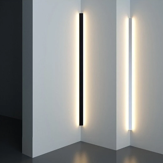 Linear LED Wall Lamp with Dimmable Back Glow