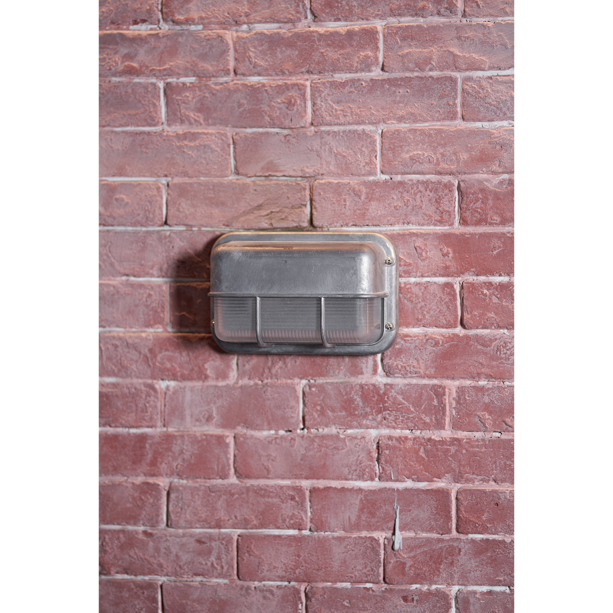 Marine Aluminum Wall Sconce with Opaque Glass