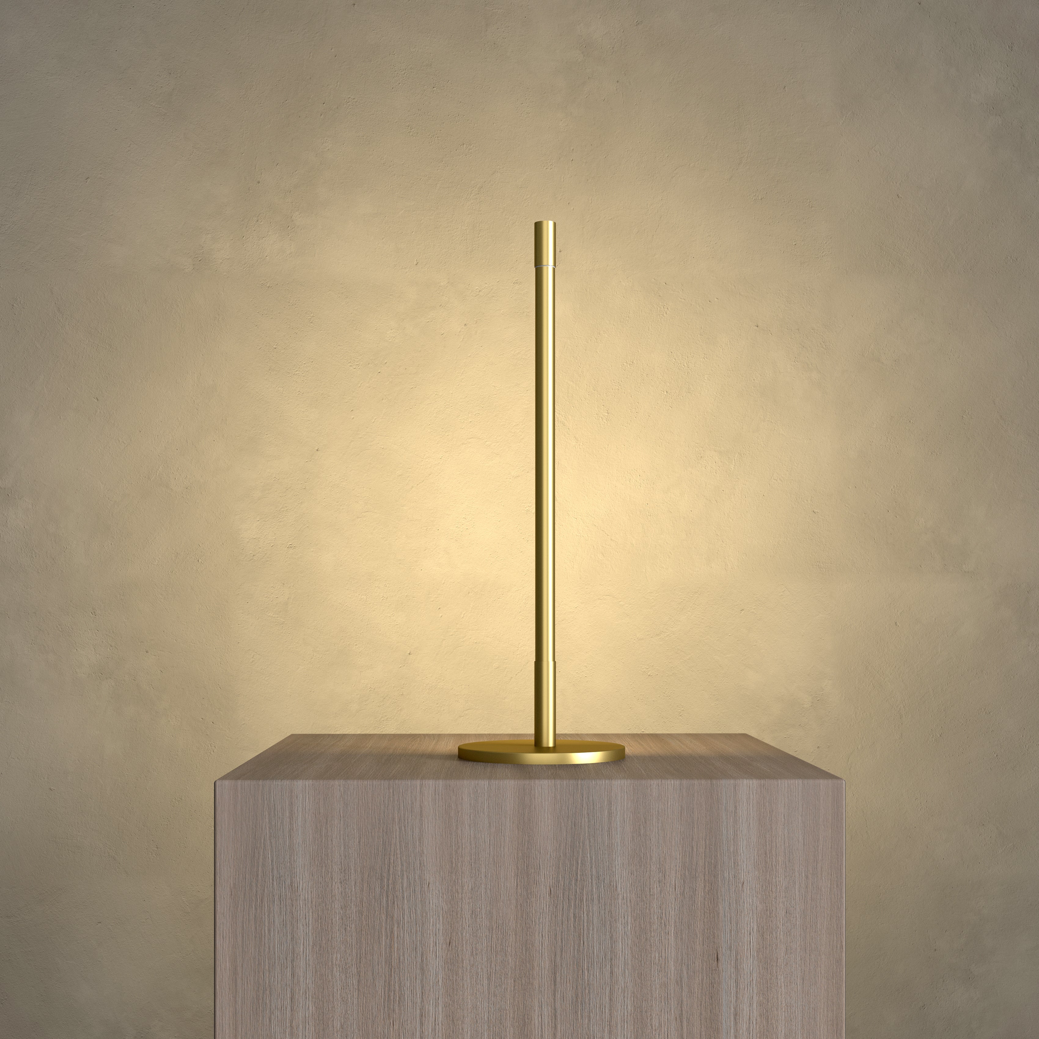 Minimalist Linear LED Table Lamp with Remote
