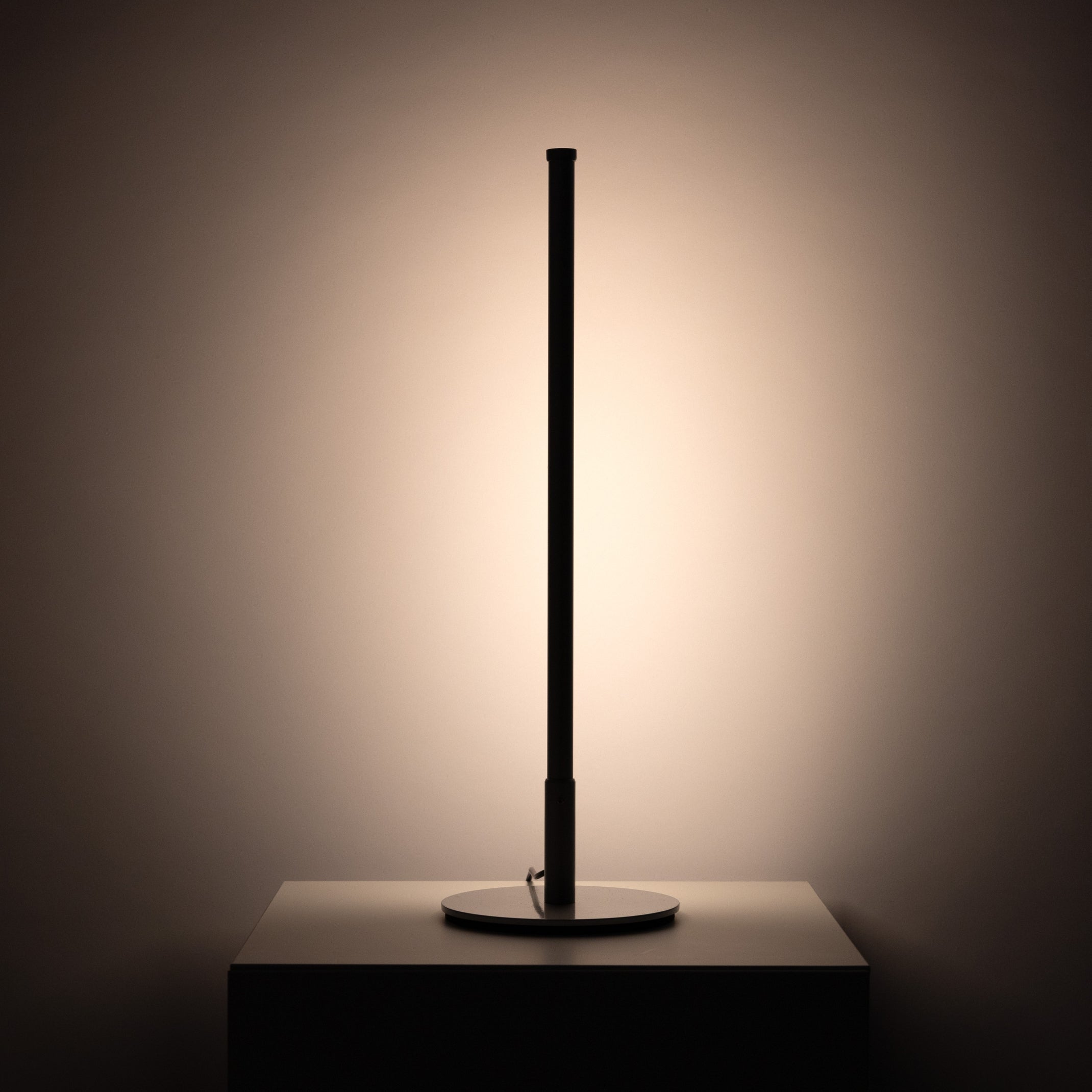 Minimalist Linear LED Table Lamp with Remote