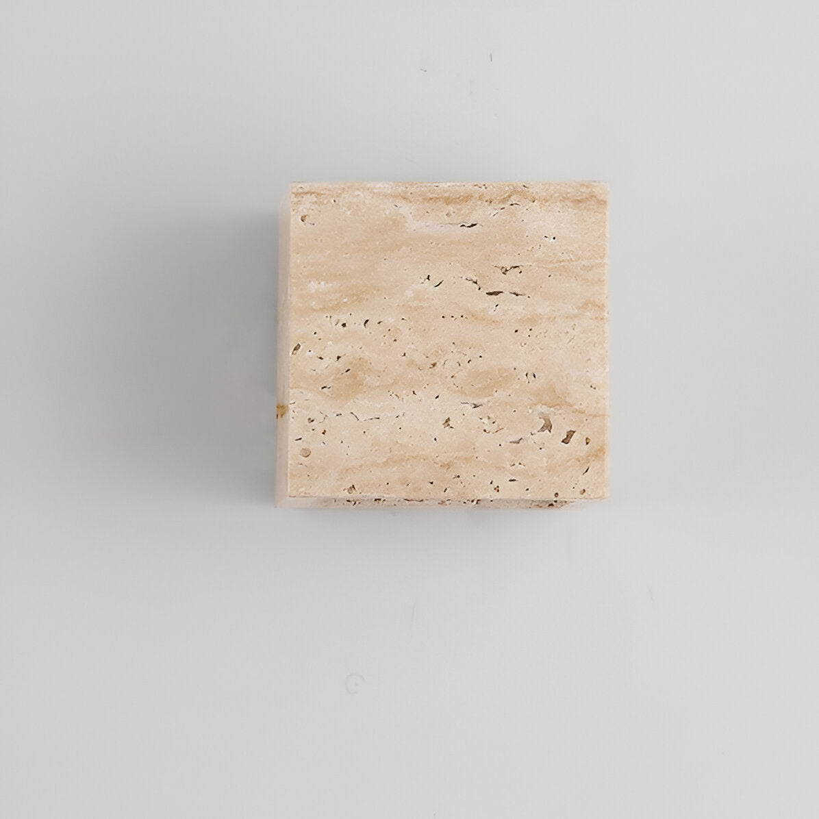 Minimalist Travertine Up Down LED Wall Sconce