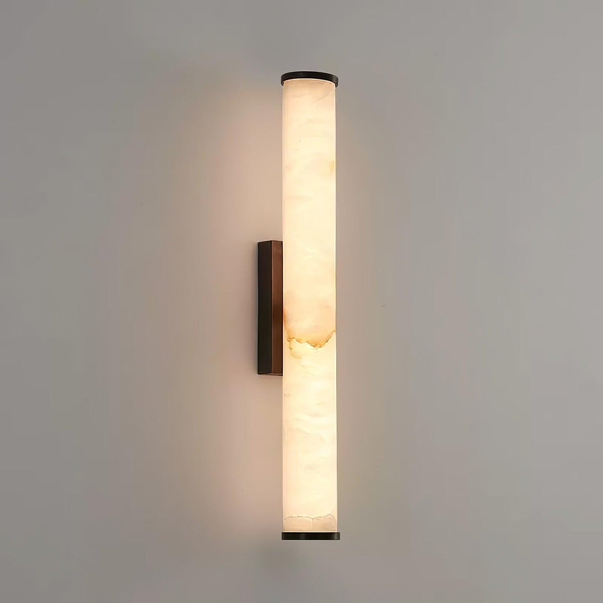 Modern Alabaster Tube LED Wall Sconce Light