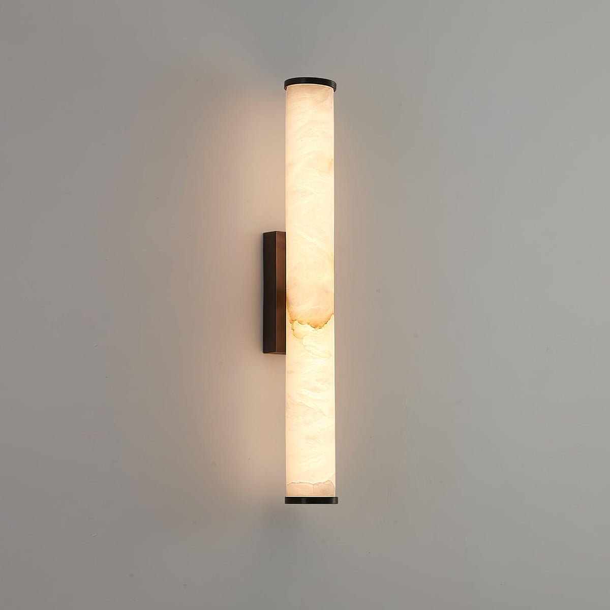Modern Alabaster Tube LED Wall Sconce Light