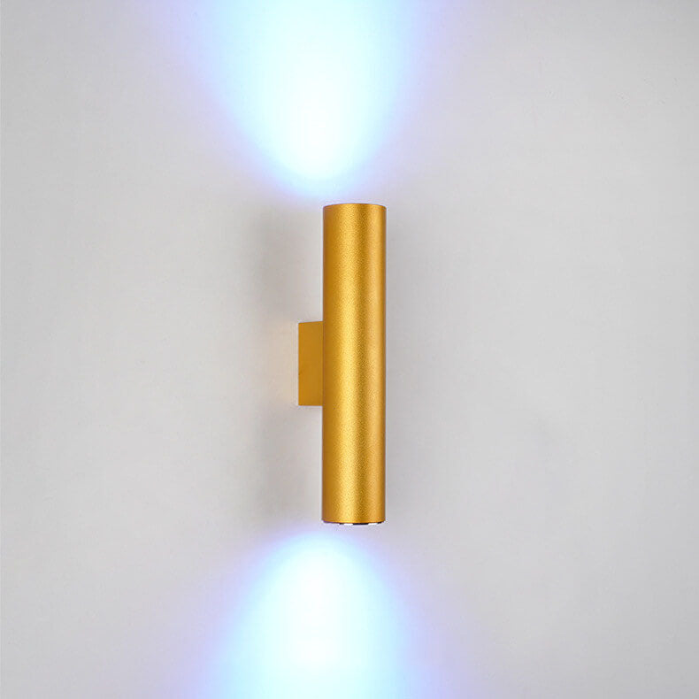 Modern Aluminum Wall Sconce with Up Down Glow