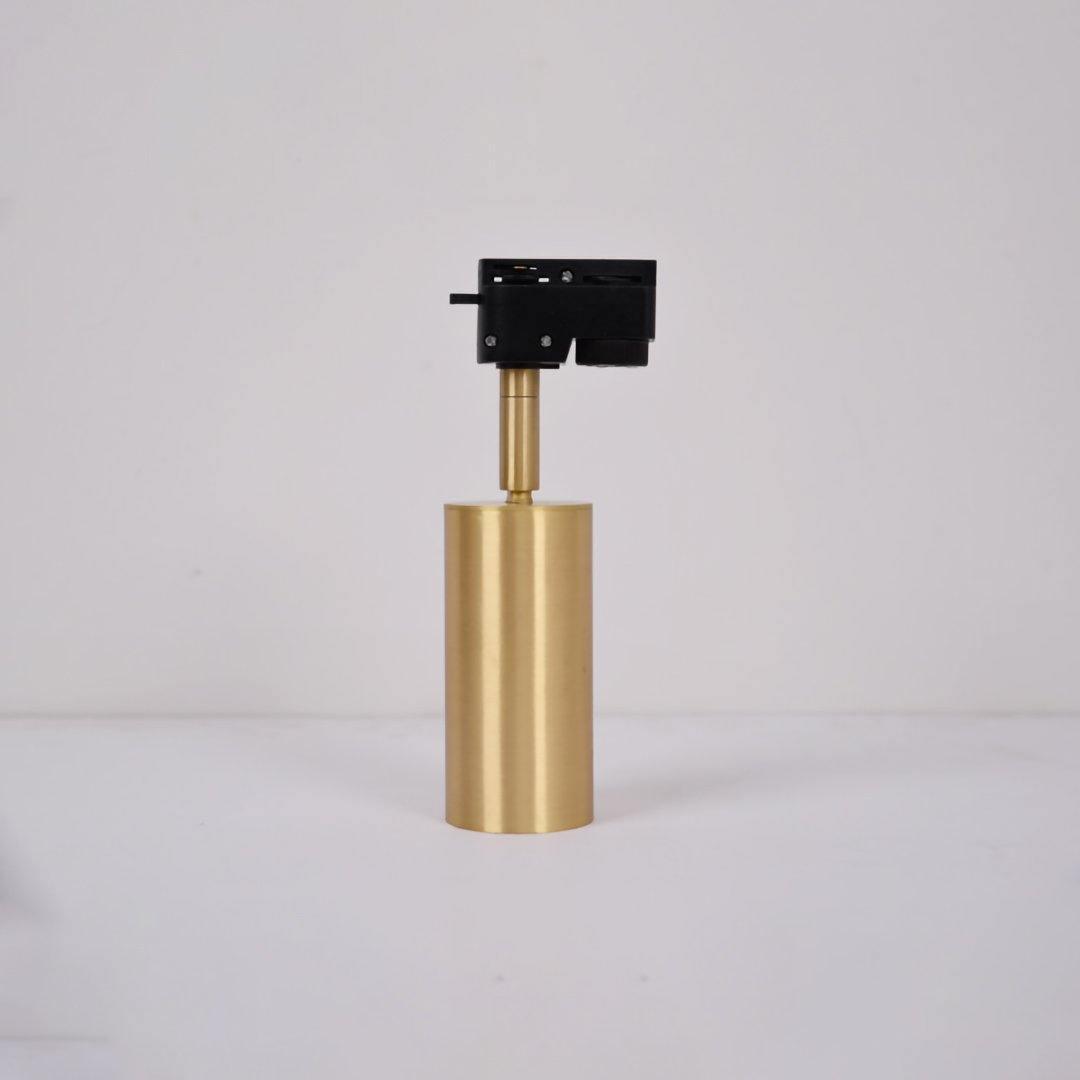 Modern Brass Double Head Wall Spotlight Bar