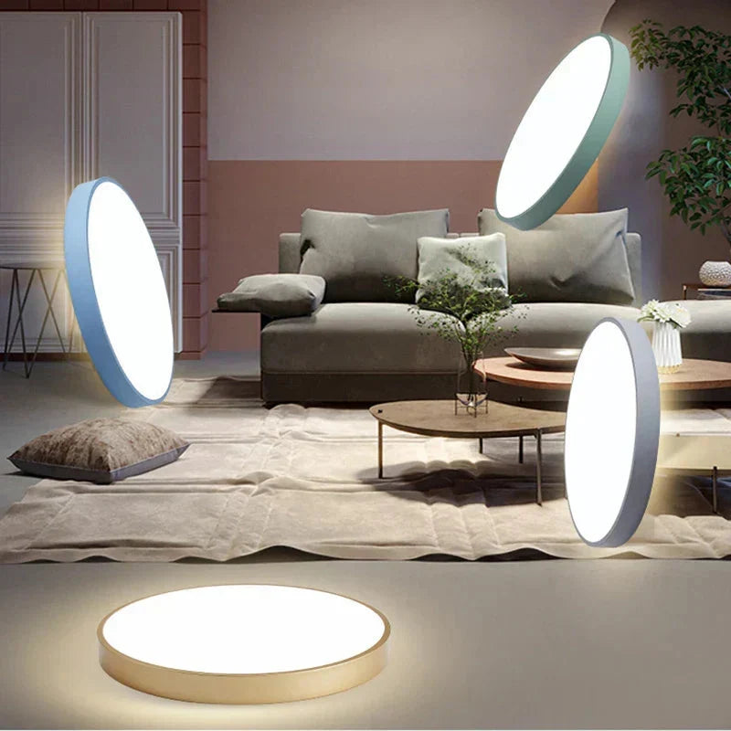 Modern Round LED Ceiling Light Color Changing