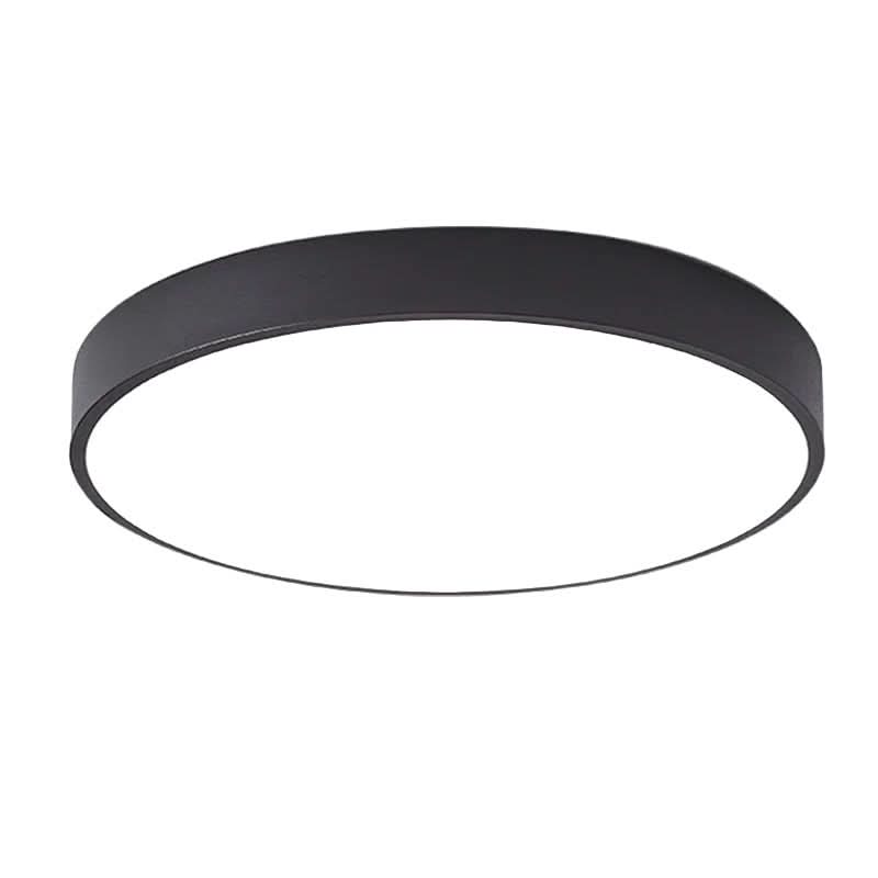 Modern Round LED Ceiling Light with Color Rim