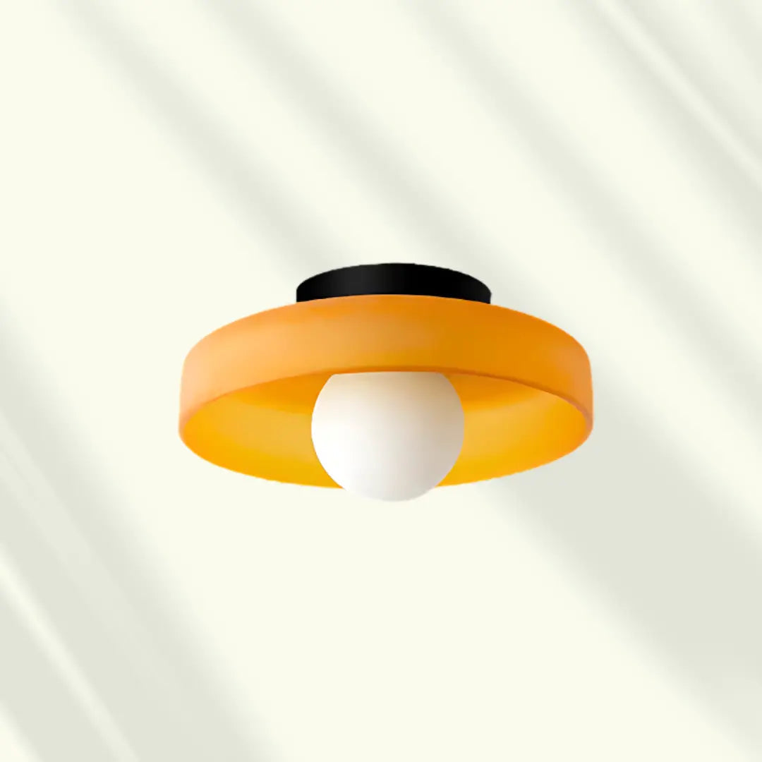 Modern Dimmable LED Ceiling Light with Ring