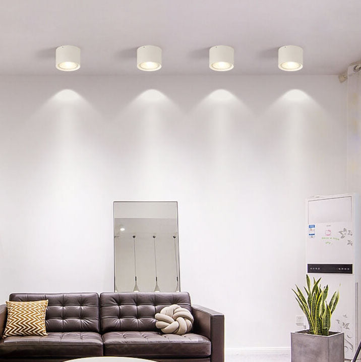 Nordic Cylinder Flush Mount LED Ceiling Light