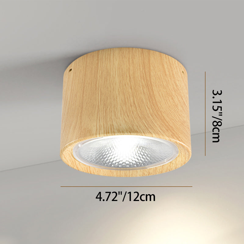 Nordic Cylinder Flush Mount LED Ceiling Light