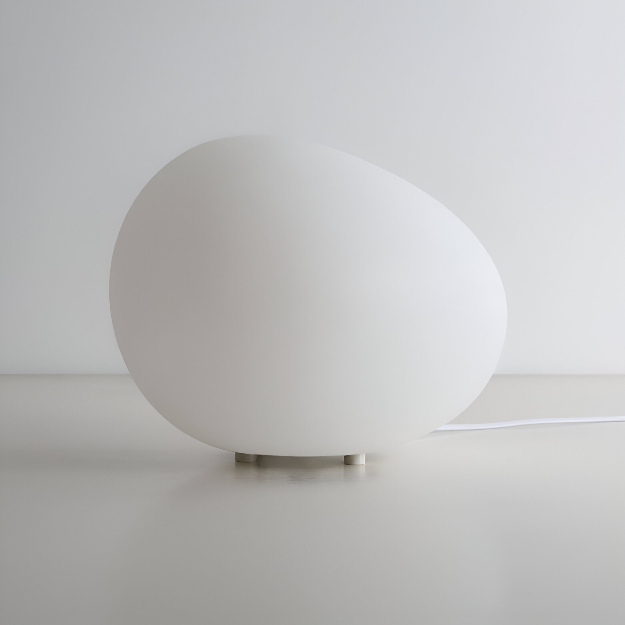 Nordic Stone Table Lamp with Soft LED Glow
