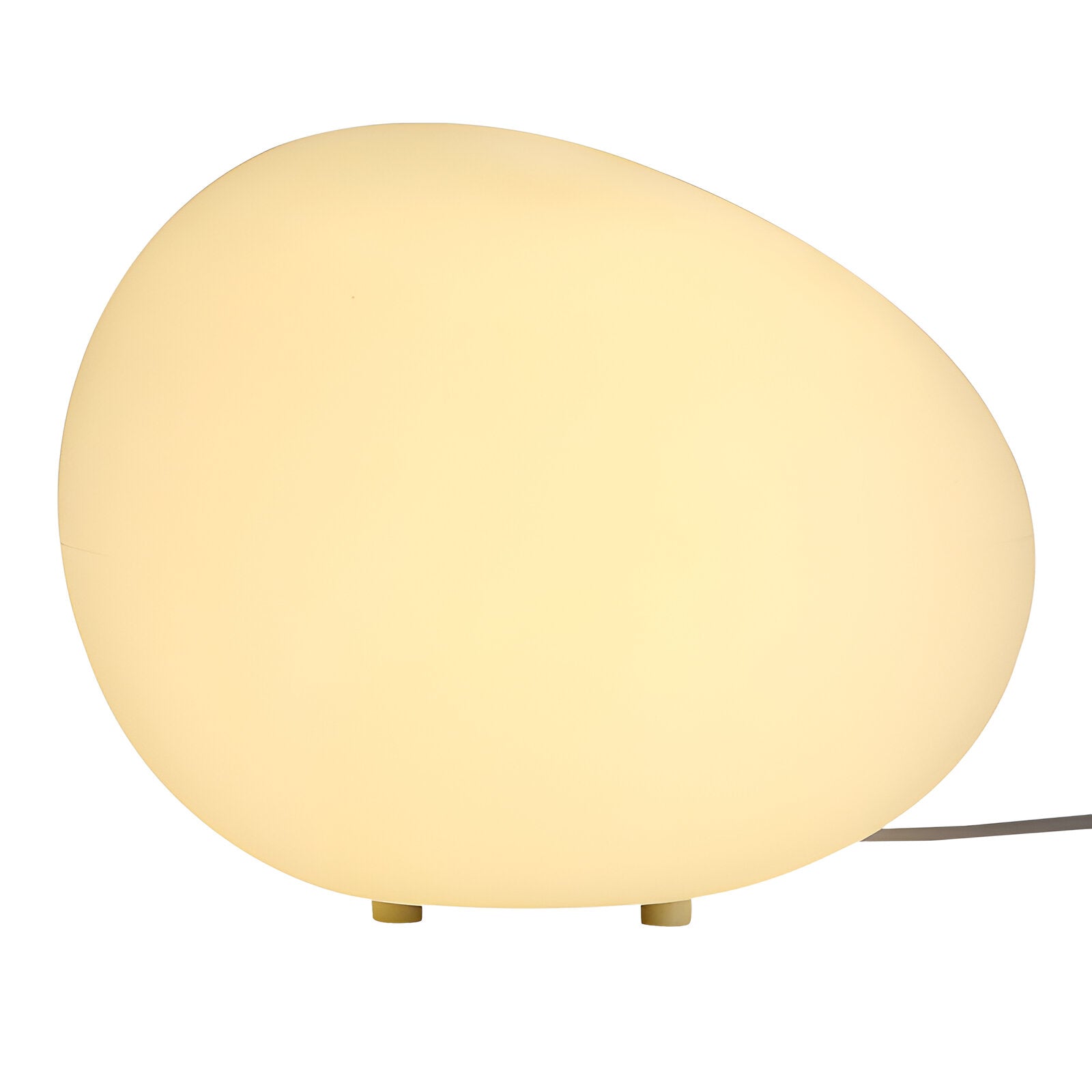 Nordic Stone Table Lamp with Soft LED Glow