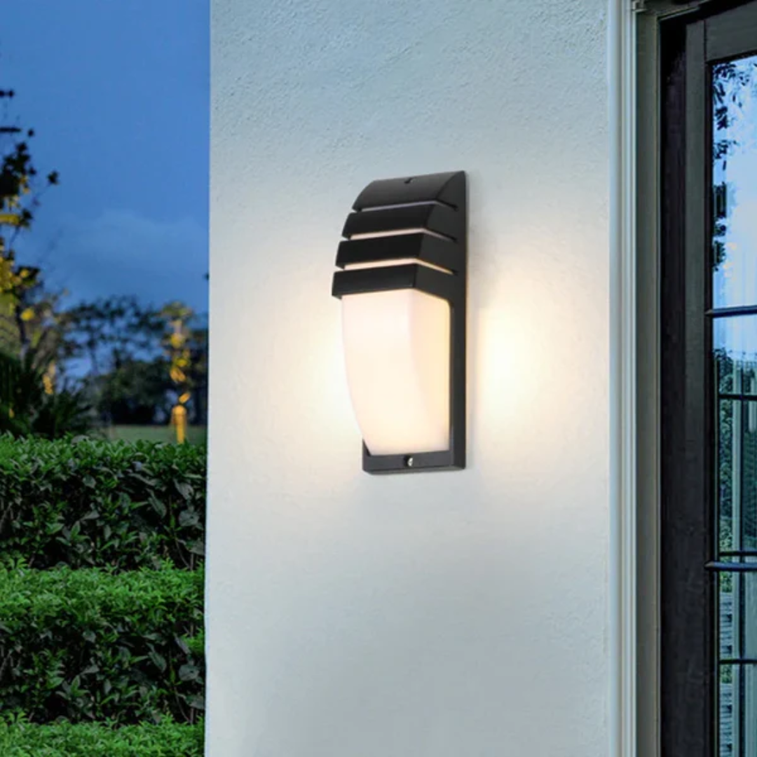 Modern Motion Sensor Outdoor LED Wall Light