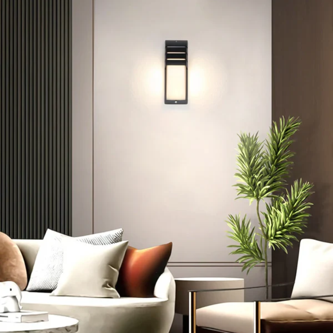 Modern Motion Sensor Outdoor LED Wall Light