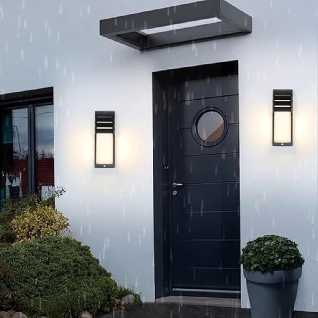 Modern Motion Sensor Outdoor LED Wall Light