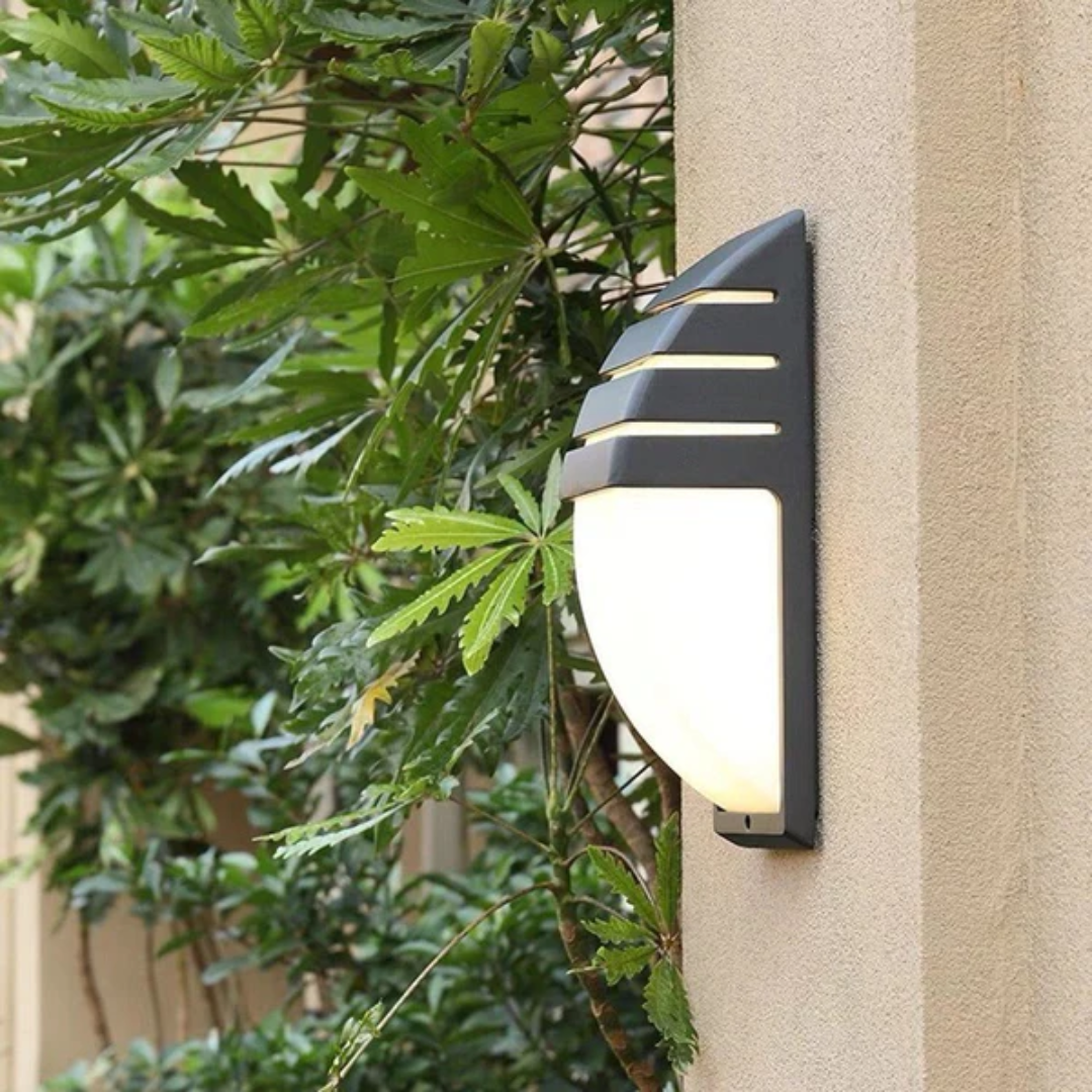 Modern Motion Sensor Outdoor LED Wall Light
