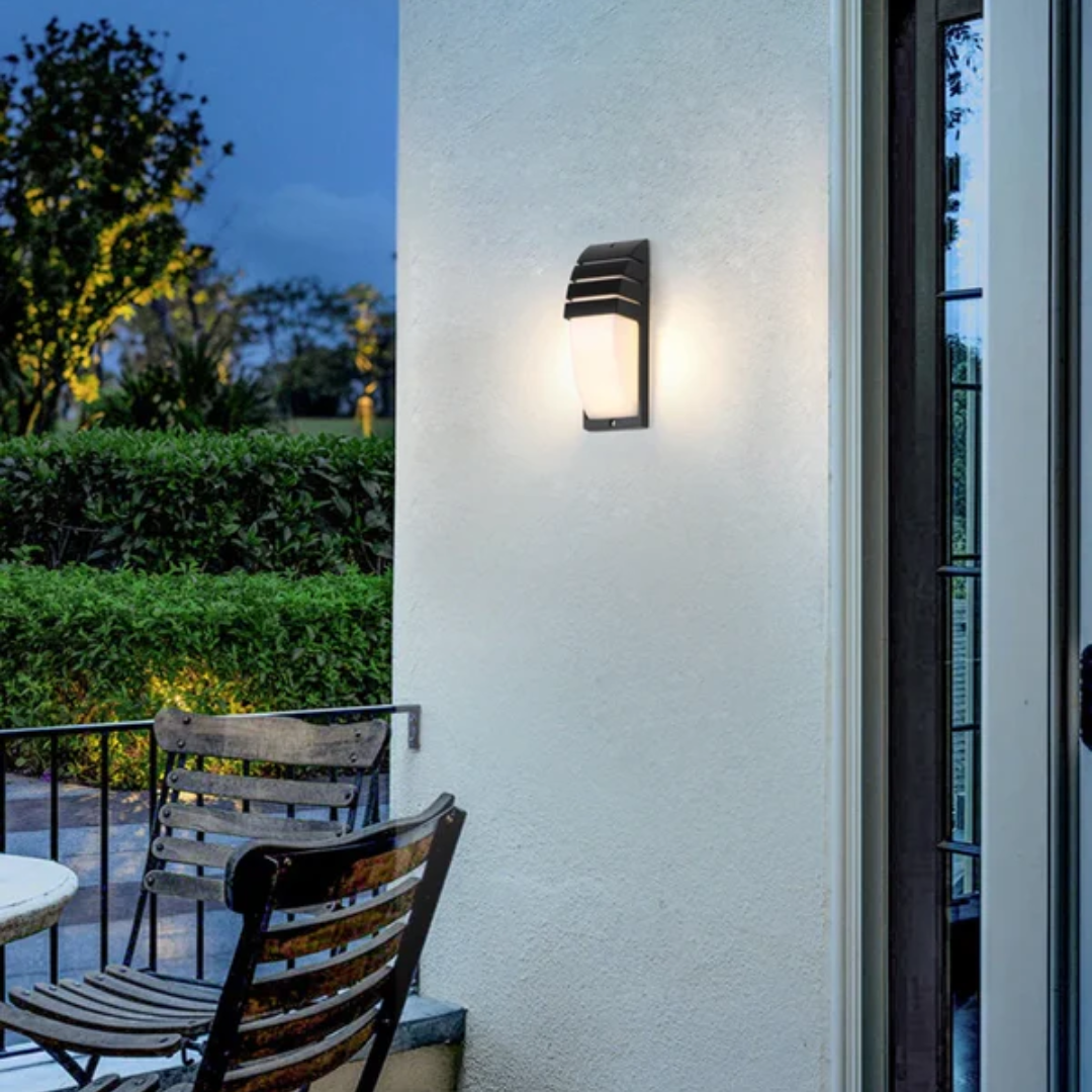 Modern Motion Sensor Outdoor LED Wall Light