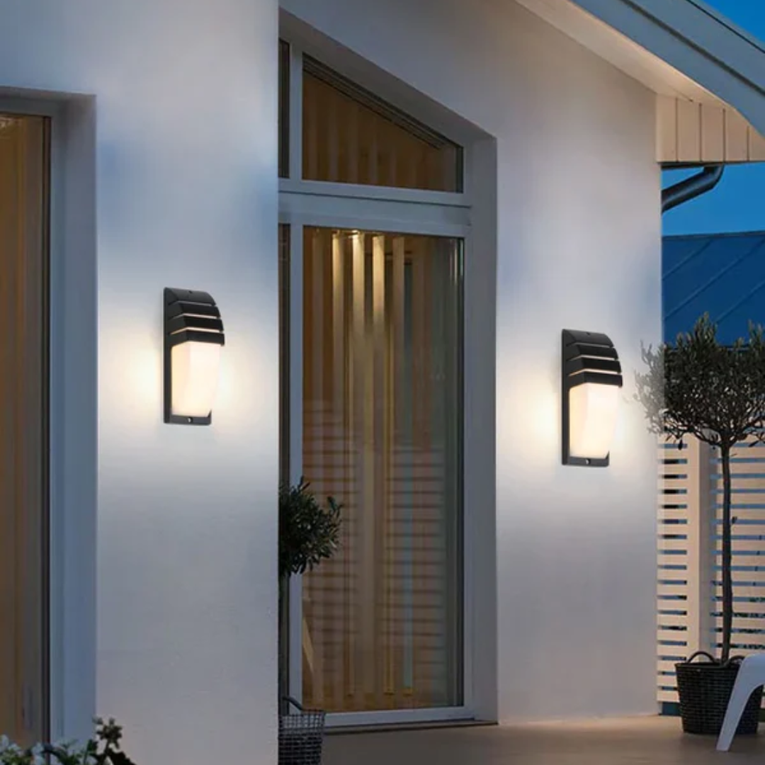 Modern Motion Sensor Outdoor LED Wall Light