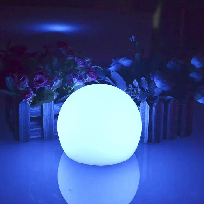 PE Globe LED Light with Remote and 16 Colors