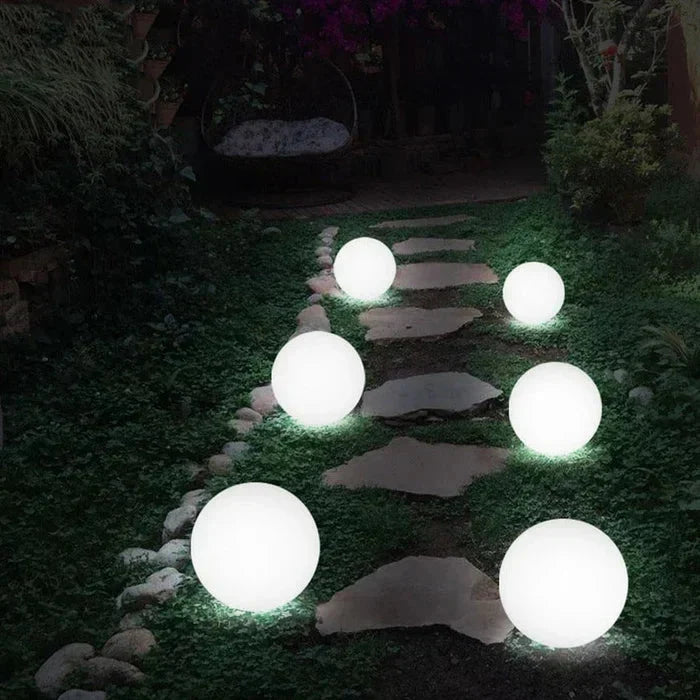 PE Globe LED Light with Remote and 16 Colors