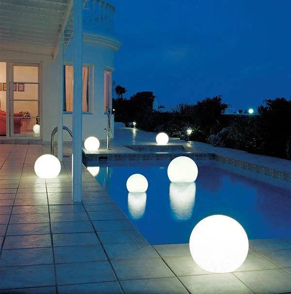 PE Globe LED Light with Remote and 16 Colors