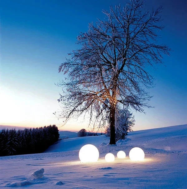 PE Globe LED Light with Remote and 16 Colors