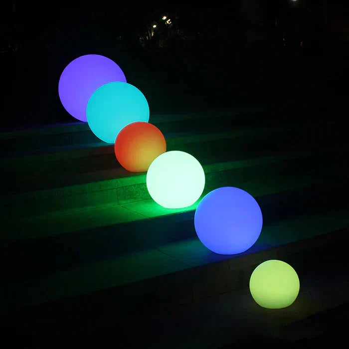 PE Globe LED Light with Remote and 16 Colors