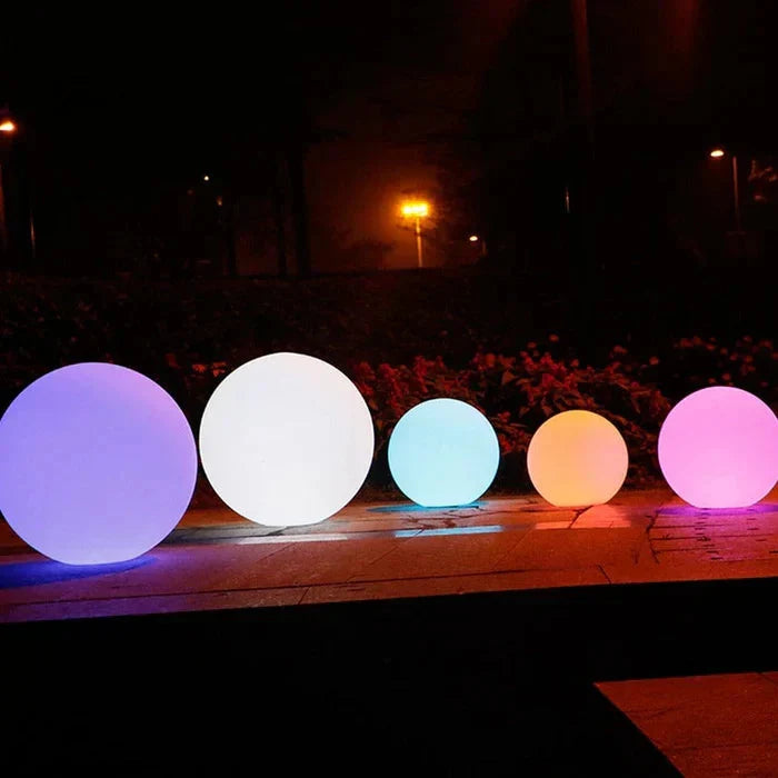 PE Globe LED Light with Remote and 16 Colors