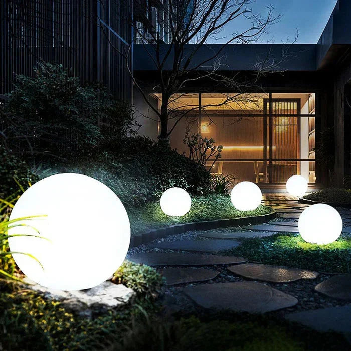 PE Globe LED Light with Remote and 16 Colors