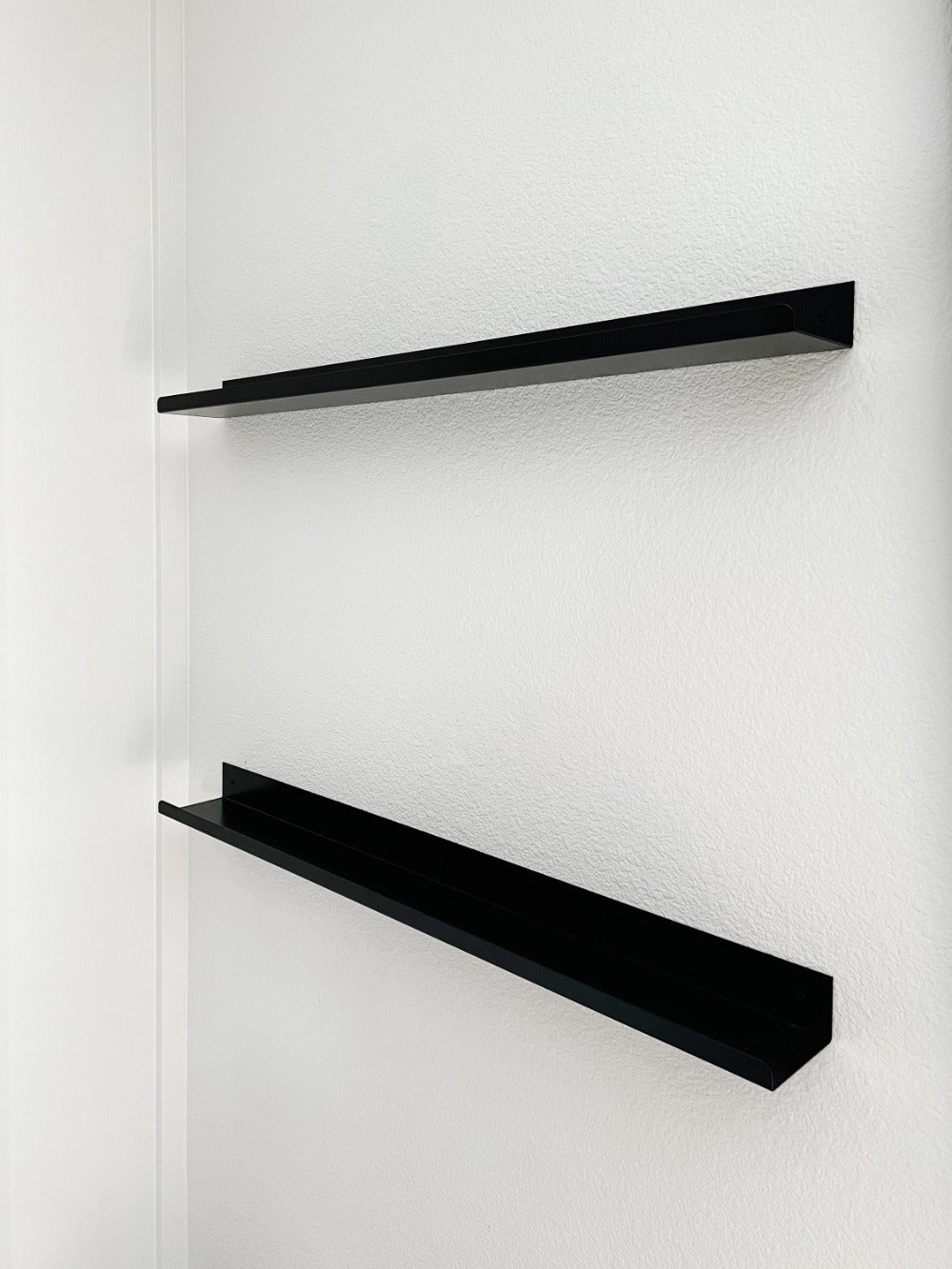 Picture Ledge Shelf - Black and White