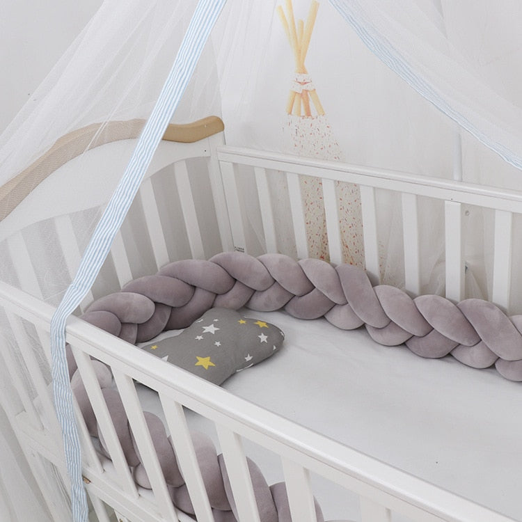 Plush Braided Cushion with Soft Woven Design