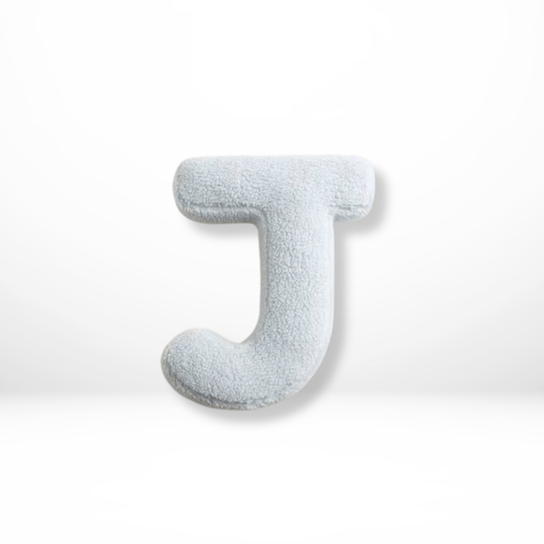 Plush Velvet Letter Cushion with Soft Filling