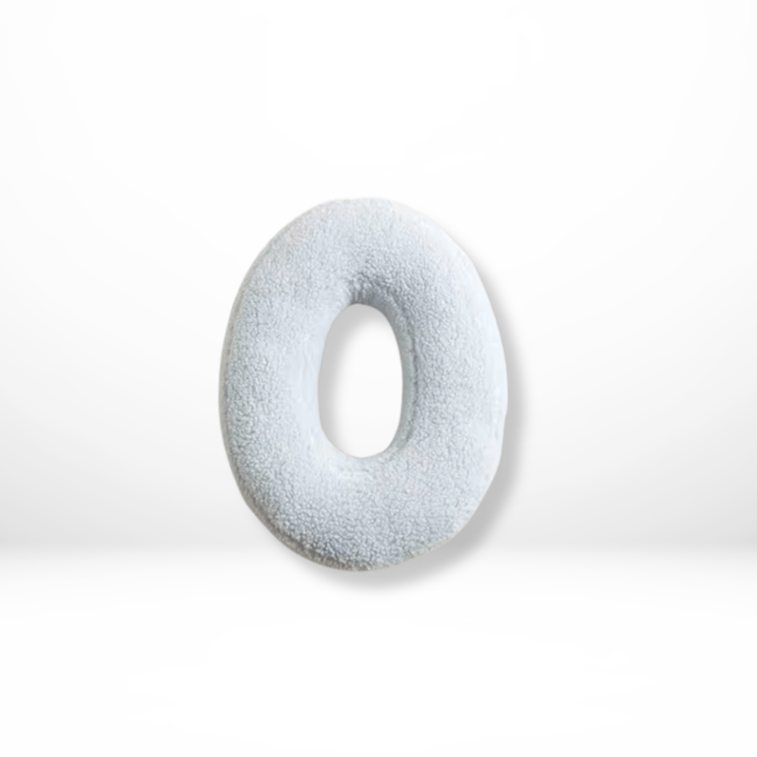 Plush Velvet Letter Cushion with Soft Filling