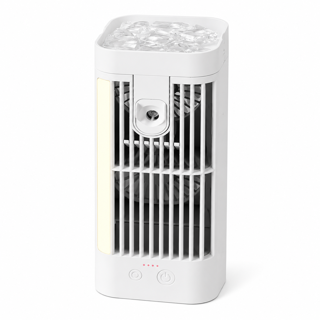 Portable Mini Air Cooler with Mist and Light
