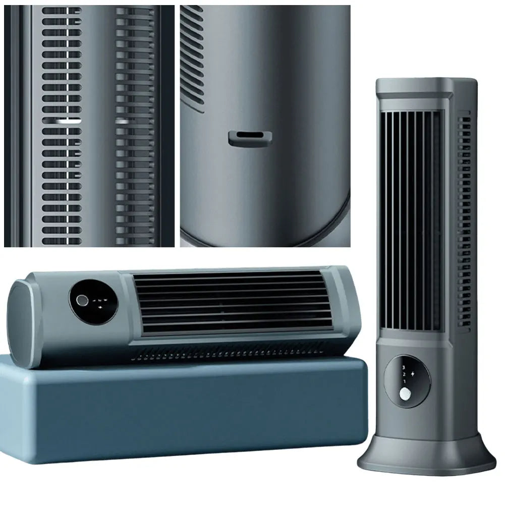 Portable Rechargeable Tower Fan with 3 Speeds