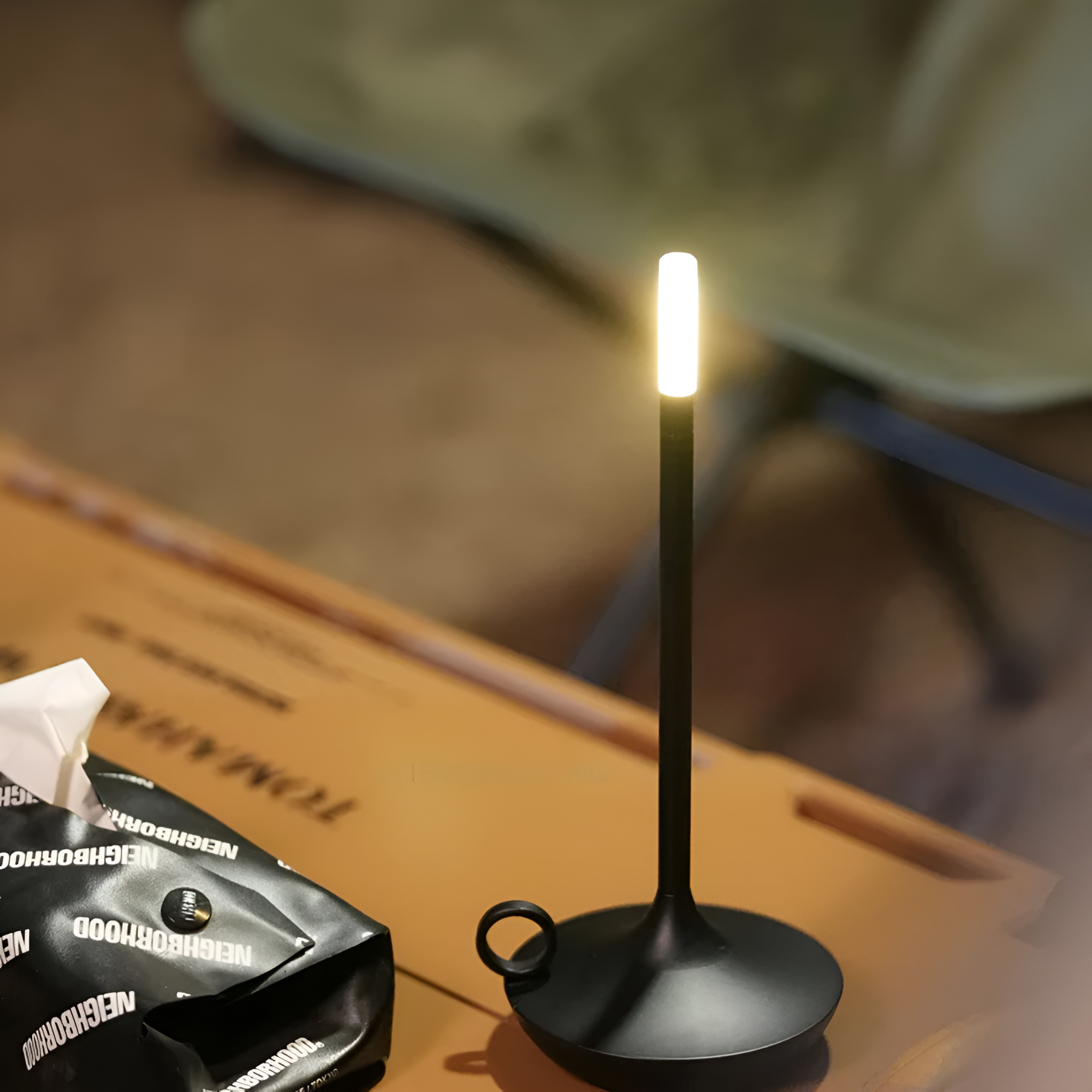 Portable Table Lamp with USB Charging
