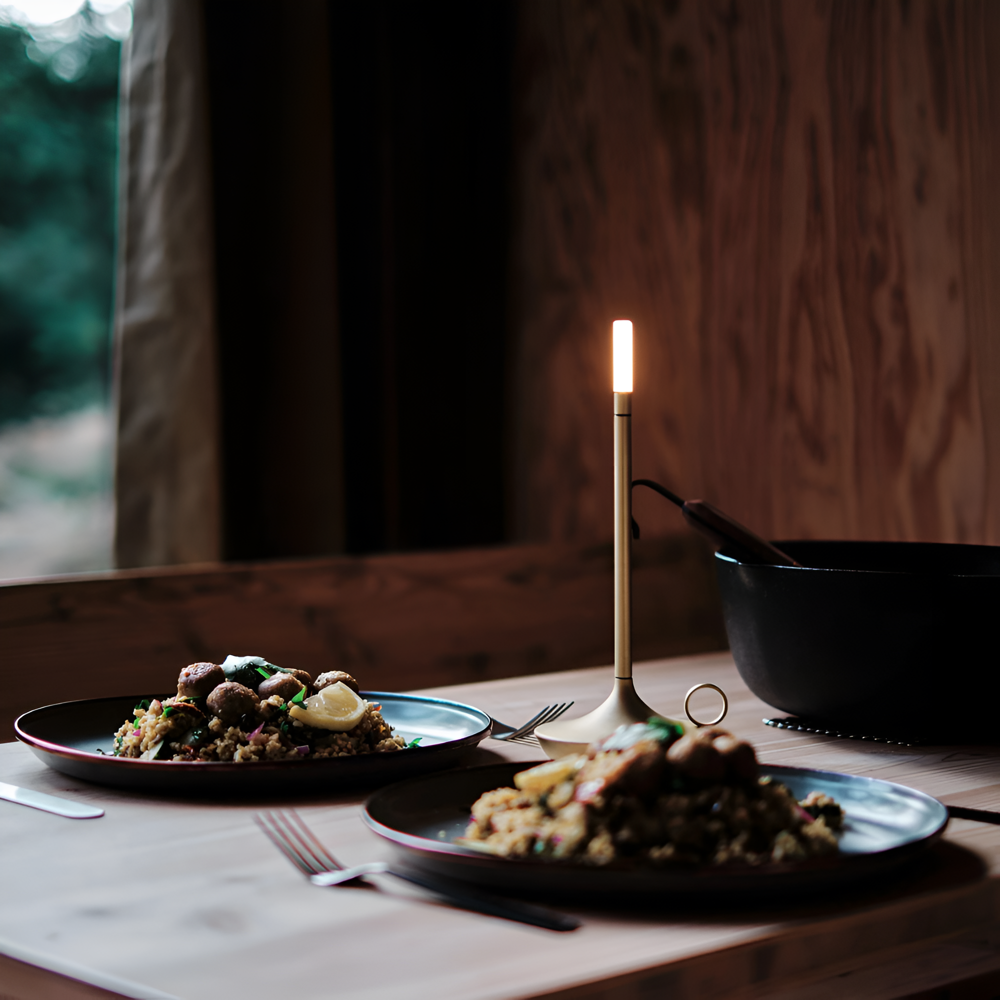 Portable Table Lamp with USB Charging