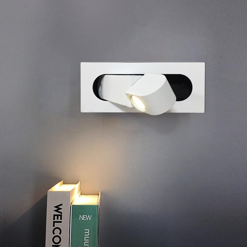 Recessed Rotating Reading Light Bedside Touch