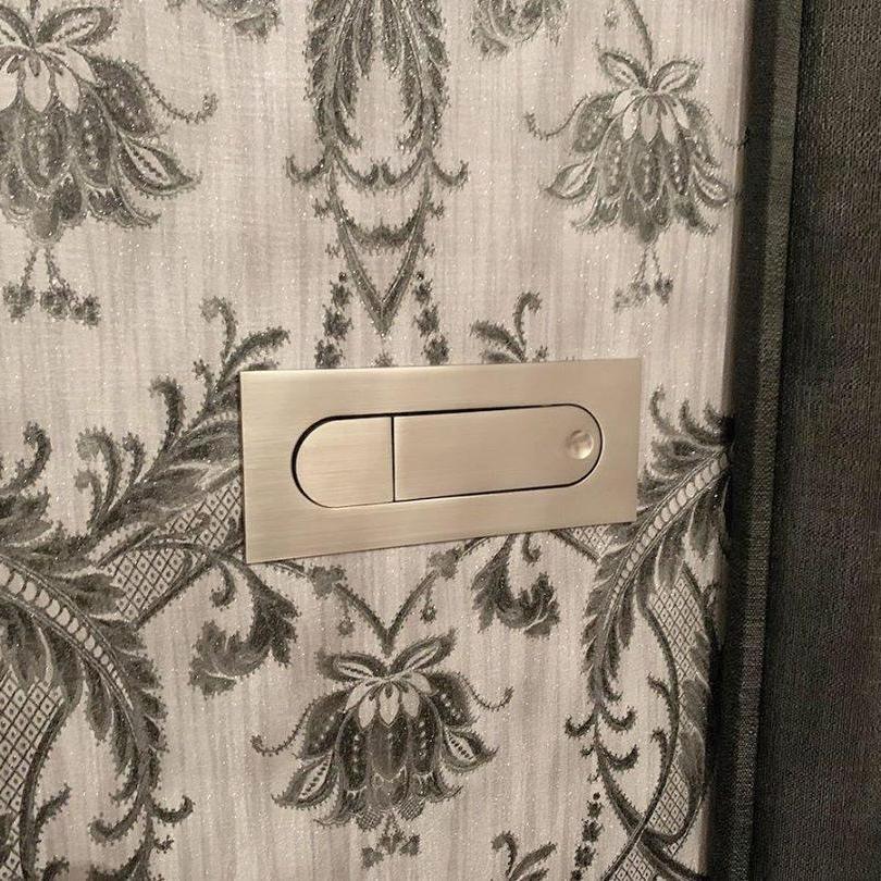 Recessed Rotating Reading Light Bedside Touch