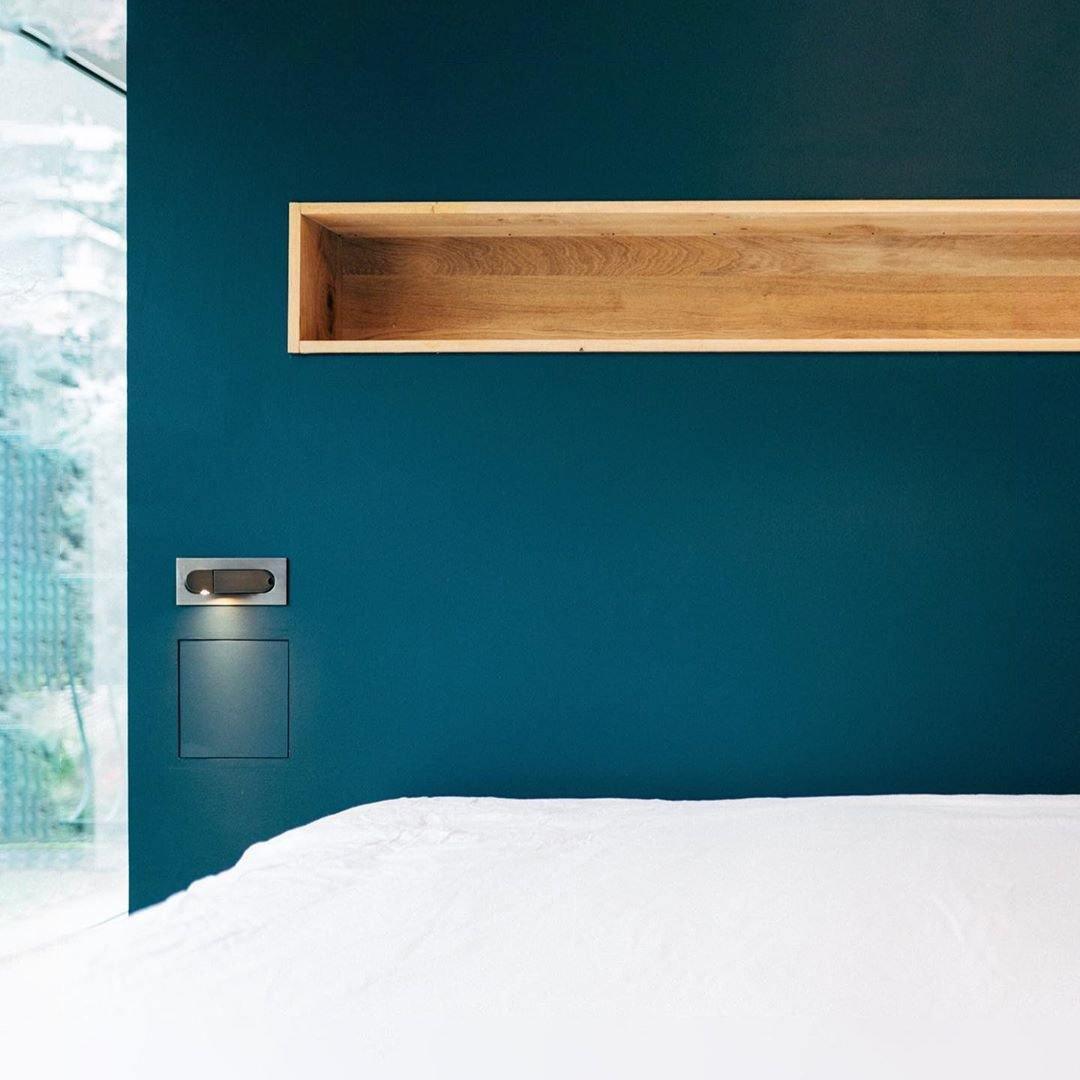 Recessed Rotating Reading Light Bedside Touch
