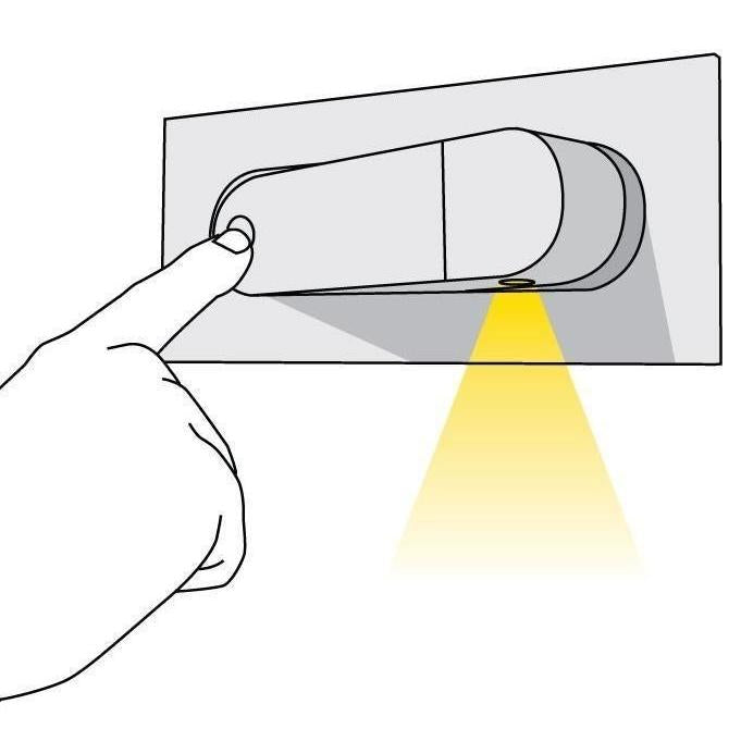 Recessed Rotating Reading Light Bedside Touch