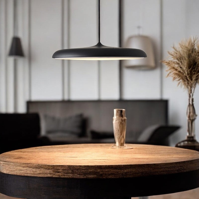 Scandinavian Round LED Pendant Disc Light