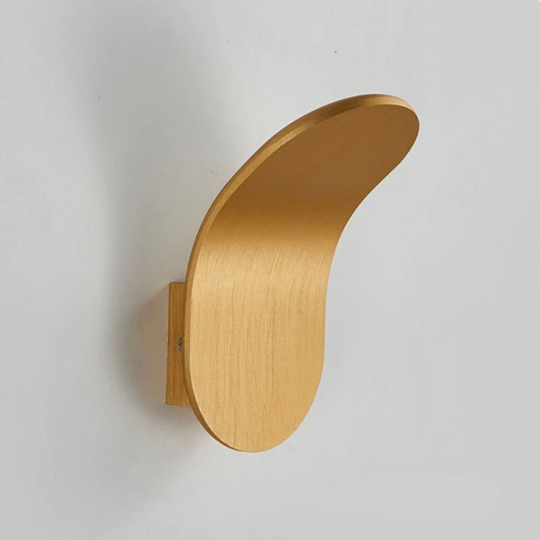 Scandinavian LED Wall Sconce with Upward Glow