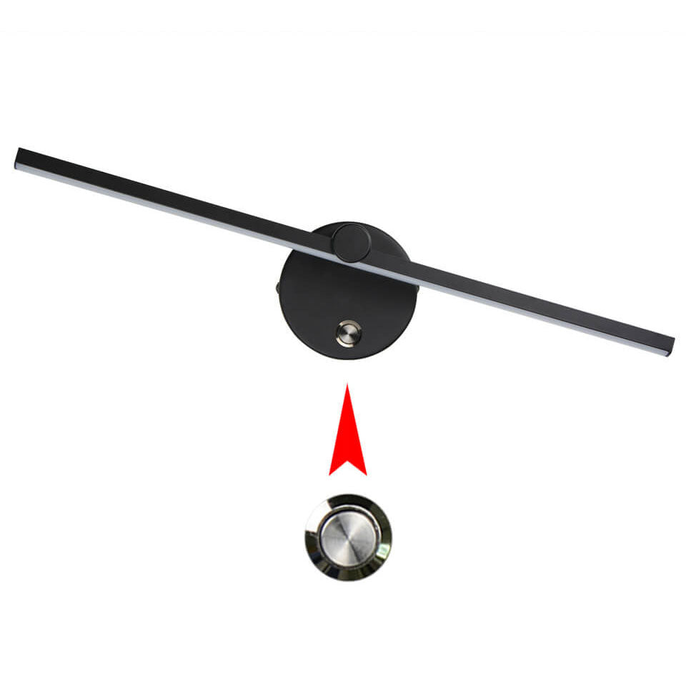 Slim Aluminum Bar LED Wall Light with Switch