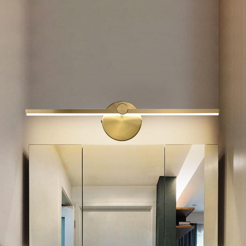 Slim Aluminum Bar LED Wall Light with Switch