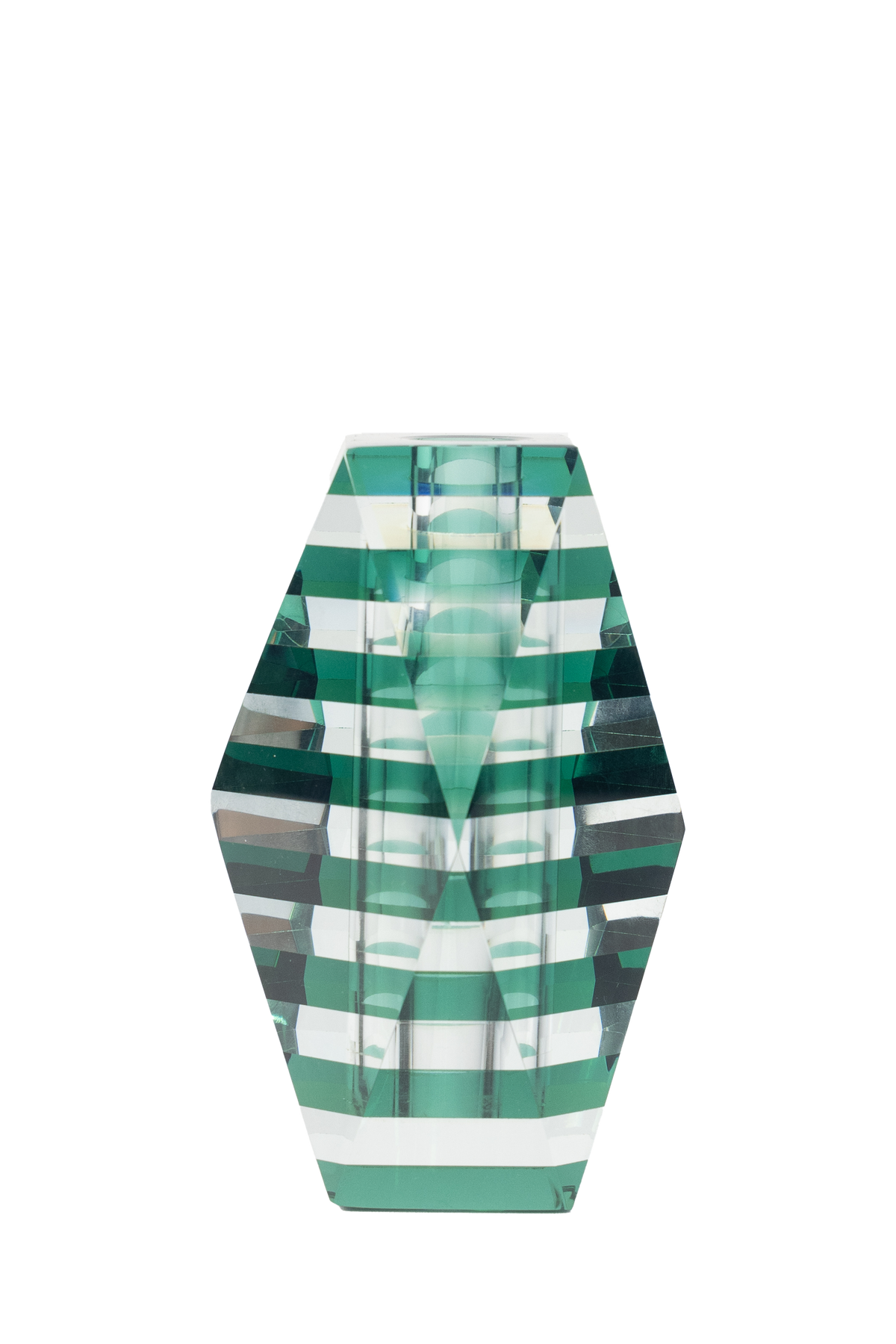 Stripes Glass Vase